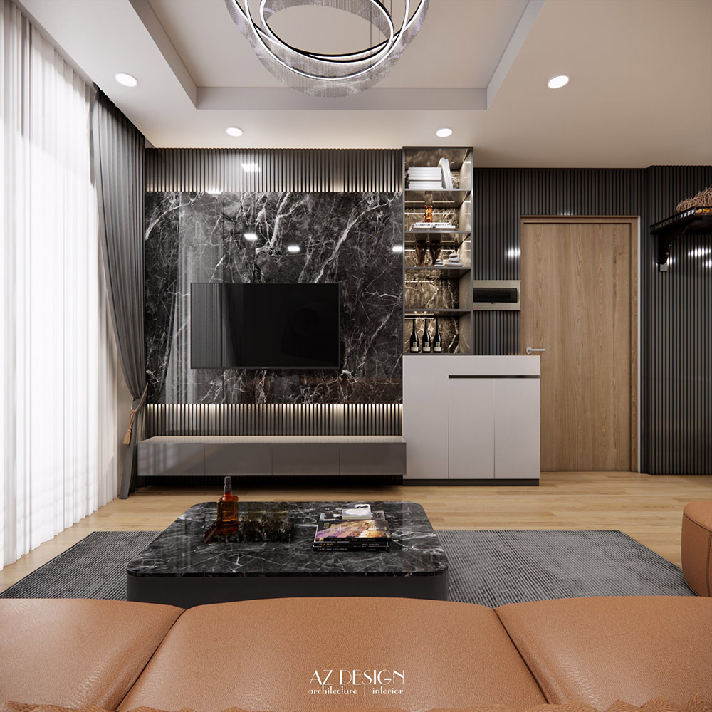 Mẫu thiết kế nội thất Căn hộ chung cư Le Grand Jardin – Long Biên