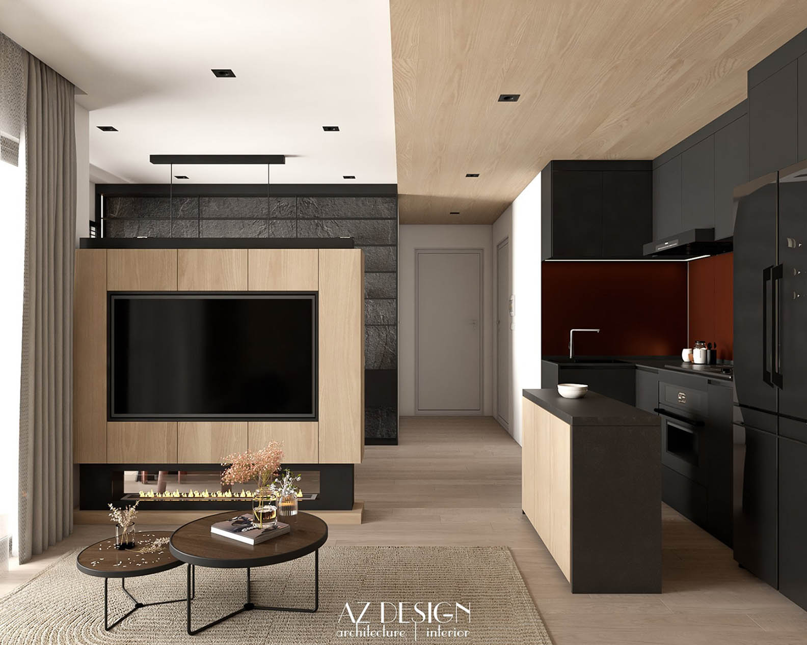 Mẫu Thiết kế nội thất Căn hộ chung cư Chị Hương Vinhomes Smart City
